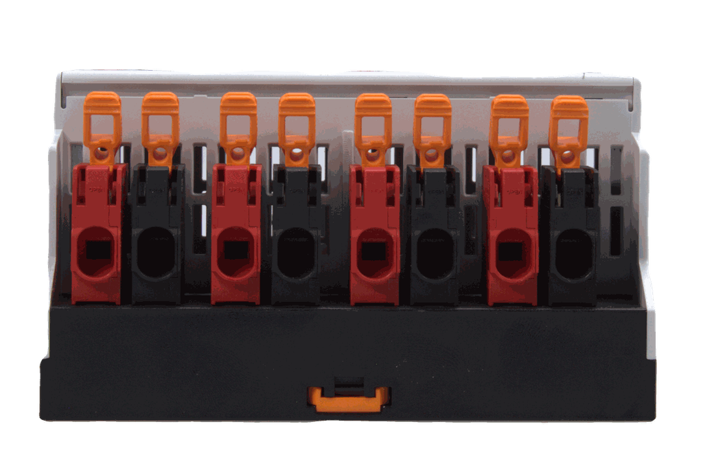 Verivolt's Isoblock V-4c voltage sensor with galvanic isolation and 0.1% accuracy front view