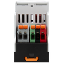 Verivolt's Isoblock V-1c voltage sensor with input range upto 1500V front view showing