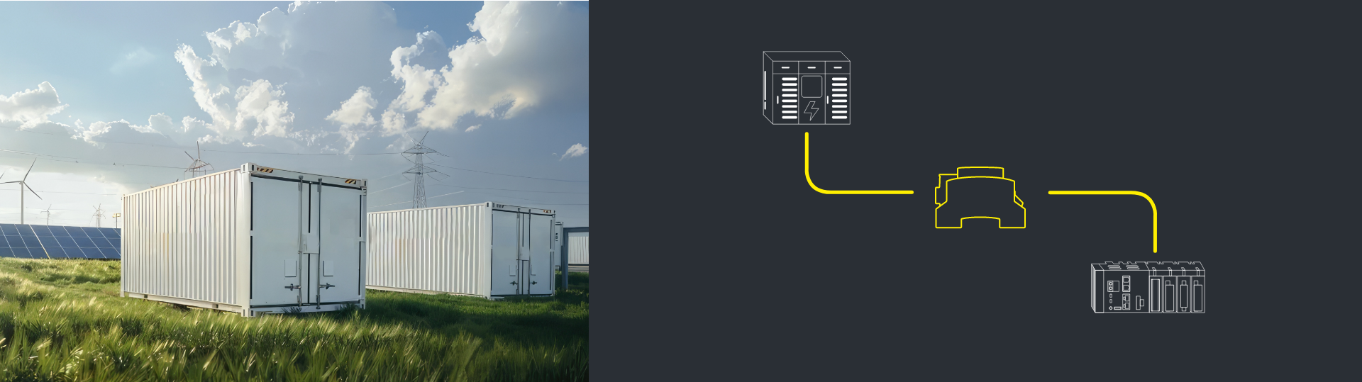 Verivolt IsoBlock I-ZF and V-4c sensors for voltage and current monitoring in energy storage systems